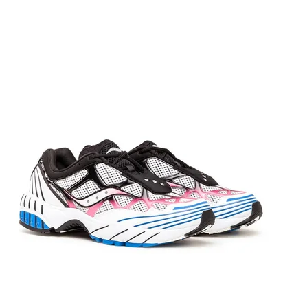 Saucony Grid Web (Weiß / Schwarz / Pink / Blau)