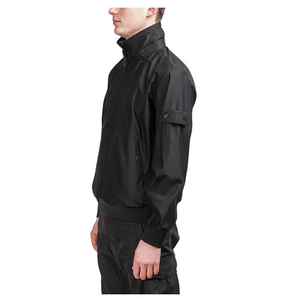 Stone Island Light Overcoat ''Ghost Piece'' (Schwarz)