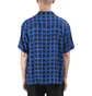 Stüssy Hand Drawn Grid Shirt (Blau / Schwarz)