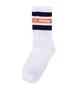 Stüssy SP19 Stripe Crew Socks (Weiß / Navy)