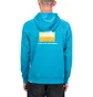 The North Face M Raglan Red Box Hoodie (Blau / Weiß)