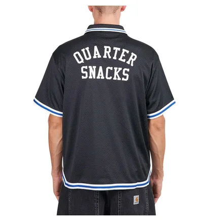 Converse x Quartersnacks Warm Up Polo (Schwarz)