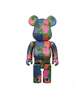 Medicom 100% + 400% Andy Warhol Flowers Be@rbrick Toy