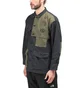 Neighborhood Combat LS Shirt (Schwarz / Oliv)