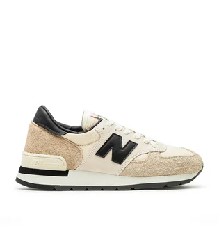 New Balance M990AD1 Made in USA (Beige / Schwarz)