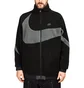 Nike NSW Reversible Swoosh Fullzip Jacket (Schwarz / Grau)