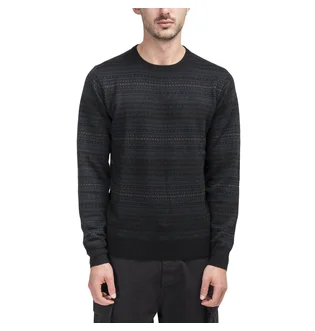 Norse Projects Fairisle Cashwool (Schwarz)