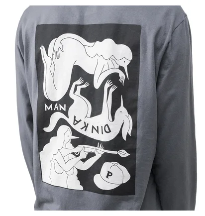 Parra Mandinka Longsleeve (Anthrazit)