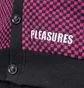 Pleasures Alliance Checkered Cardigan (Lila / Schwarz)