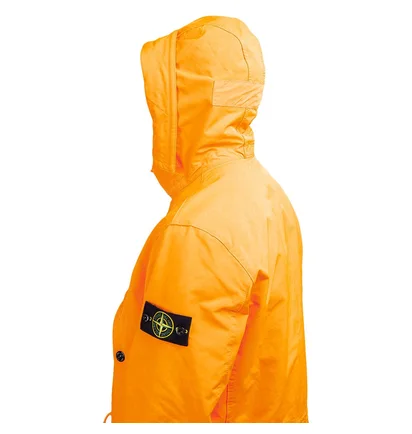 Stone Island David Fluo Wind Jacket (Orange)