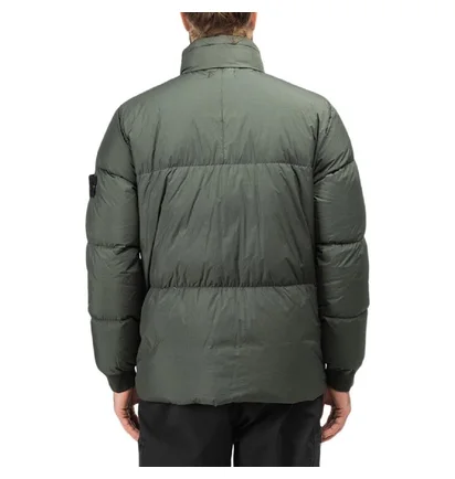 Stone Island Garment Dyed Crinkle Reps Down Jacket (Olive)