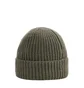 Stone Island Ribbed Beanie (Oliv)