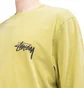 Stüssy Spring Weeds Pigment Dyed Longsleeve (Khaki)