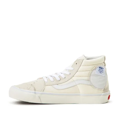 Vans Sk8-Hi Bricolage (Weiß / Beige)
