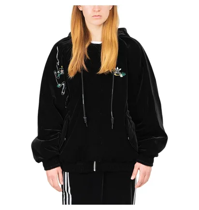 adidas x Angel Chen W Winter Jacket (Schwarz / Rot)