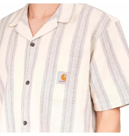 Carhartt WIP S/S Dodson Shirt (Beige)
