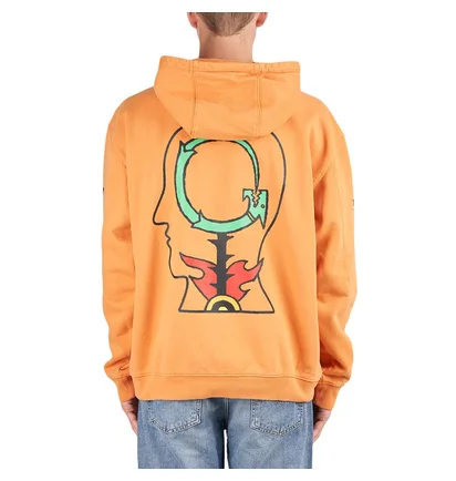 Brain Dead Heatwave Hooded Sweatshirt (Orange)