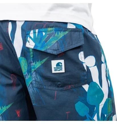 Carhartt WIP Tom Krúl Shaka Swimshorts (Blau)