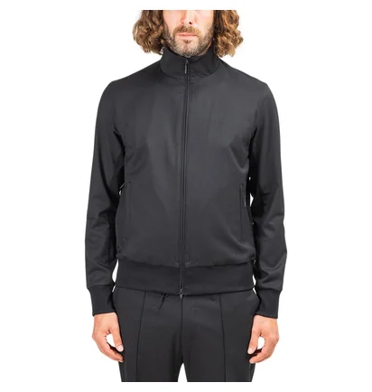 adidas Y-3 Refined Wool Strech Track Jacket (Schwarz)