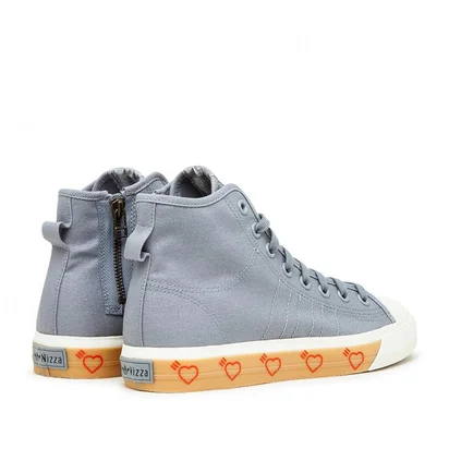 adidas x Human Made Nizza Hi (Grau)