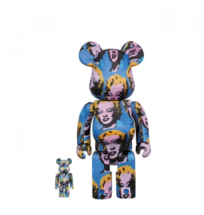 Medicom 100% + 400% Andy Warhol´s Marilyn Be@rbrick Toy
