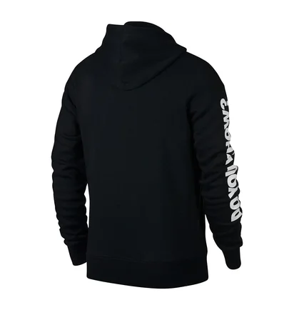 Nike Air Jordan 3 Flight Fleece Full-Zip Hoodie (Schwarz / Rot / Weiß)