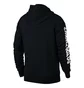 Nike Air Jordan 3 Flight Fleece Full-Zip Hoodie (Schwarz / Rot / Weiß)