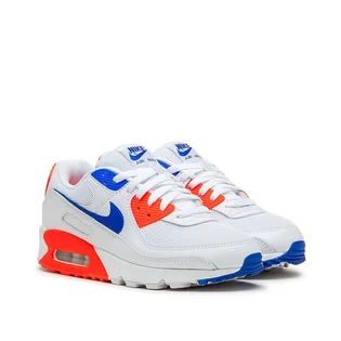 Nike WMNS Air Max 90 (Weiß / Blau / Orange)