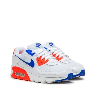 Nike WMNS Air Max 90 (Weiß / Blau / Orange)