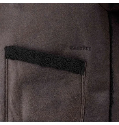 Rassvet Faux Shearling Coat (Braun)