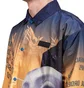 P.A.M. Lines In Time Long Coach Jacket (Multi)