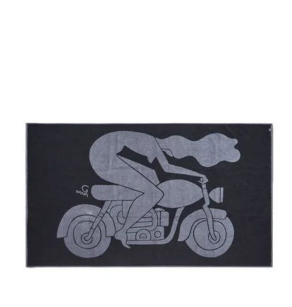 Parra Backwards Towel (Indigo)