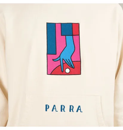Parra Medicated Hooded Sweatshirt (Beige)