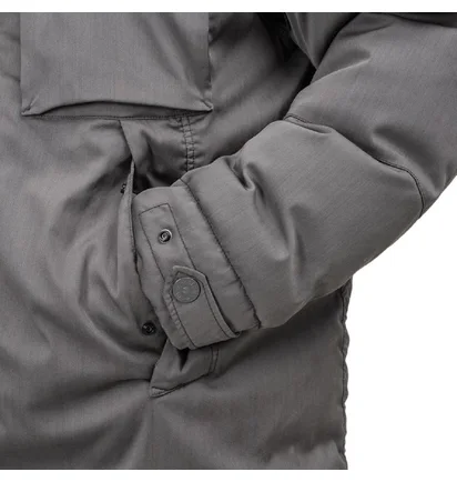 Stone Island Strech Wool Nylon-TC Down Jacket 'Ghost Piece' (Grau)