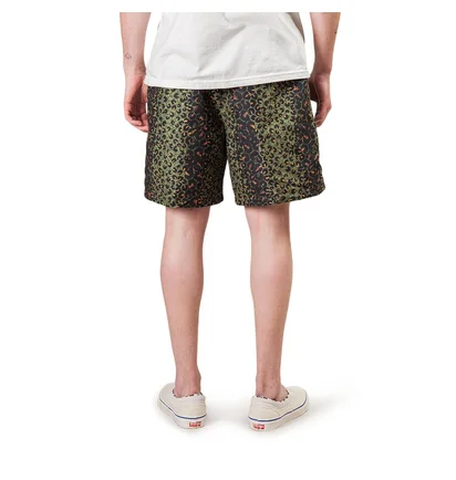 Stüssy Leopard Water Short (Olive)