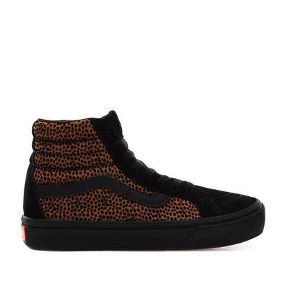 Vans UA Comfycush Sk8-Hi 'Tiny Cheetah' (Schwarz / Braun)