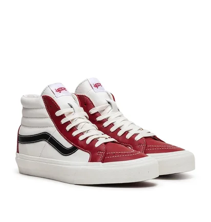 Vans Vault Sk8-Hi Reissue LX (Rot / Weiß / Schwarz)
