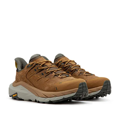 HOKA Kaha 2 Low Gore-Tex (Braun / Beige)