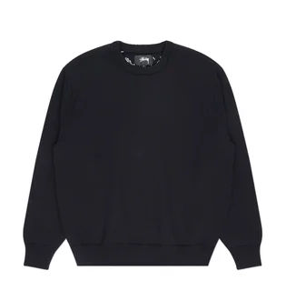stüssy laguna icon sweater (black)