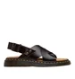 Dr. Martens Zane Brando Leather Slingback Sandals (Braun)