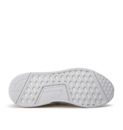 adidas NMD_R1 Primeknit (Weiß / Grün)