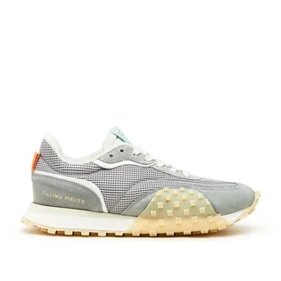 Filling Pieces Crease Runner (Grau / Weiß)