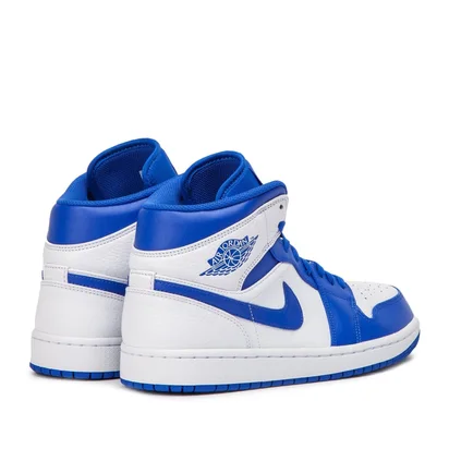 Nike Air Jordan 1 MID (Blau / Weiß)
