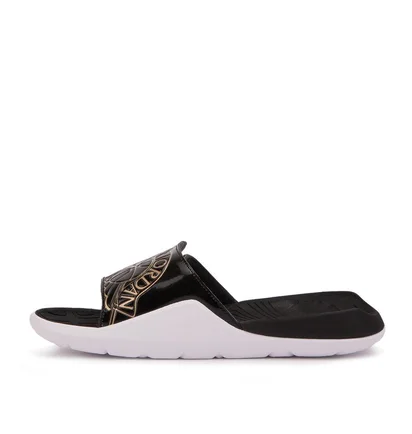 Nike Air Jordan Hydro 7 Slide (Schwarz / Gold / Weiß)