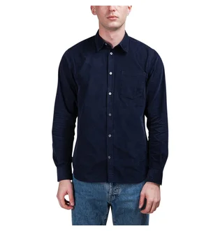 Norse Projects Osvald Corduroy (Dunkelblau)