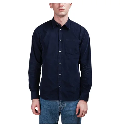 Norse Projects Osvald Corduroy (Dunkelblau)