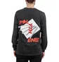 Polythene* Optics Metal Rod Long Sleeve T-Shirt (Schwarz)