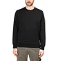 Stone Island Garment Dyed Crew Sweat (Schwarz)