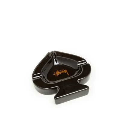 Stüssy Ceramic Spade Ashtray (Schwarz)
