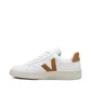 Veja WMNS V-12 Leather (Weiß / Braun)